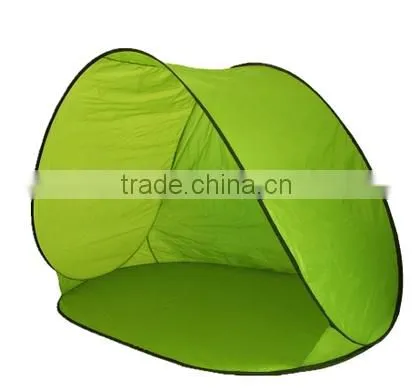 Portable outdoor pop up beach tent