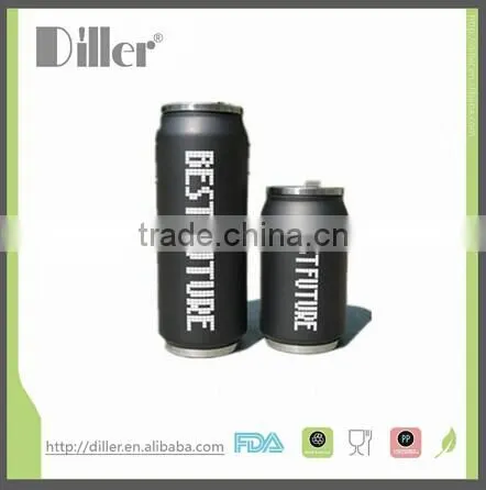 wholesale manufactury double-wall cola can for water drinking
