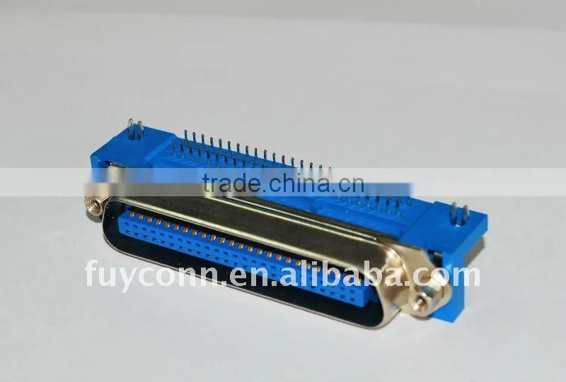 57 Series PCB Mouting 90 Degree Male Centronics Connector Plug DIP Type