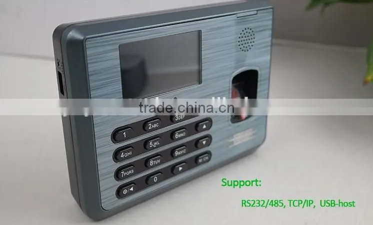 TCP/IP Software Biometric Fingerprint Reader UA400 ZKetco Time Attendance TX628
