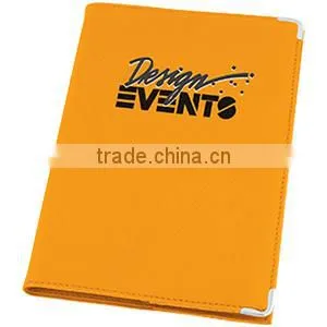 2015 new design PU leather notebook with elastic band