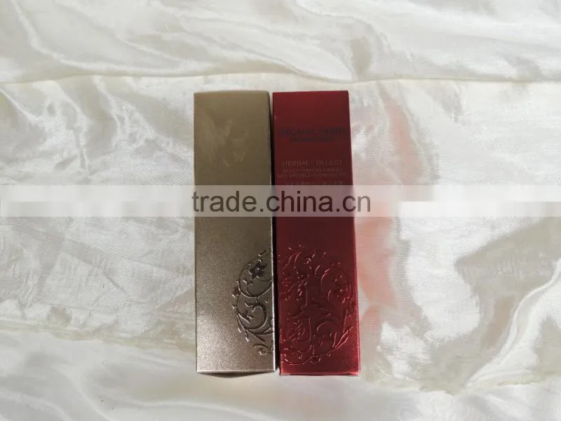 accept custom order paper box with embossing
