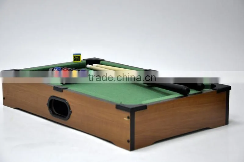 20" wooden table top pool games
