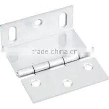 2-1/2" Wrap Around with Large Slottted Holes Heavy Duty Furniture Cabinet Door Hinge