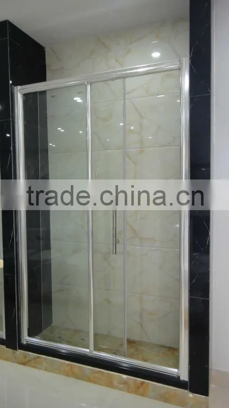 aluminum sliding door profile shower door D808