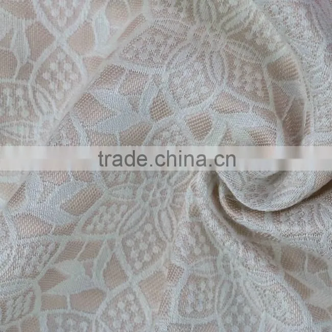 polyester woven floral design jacquard fabric suppliers silk jacquard fabric