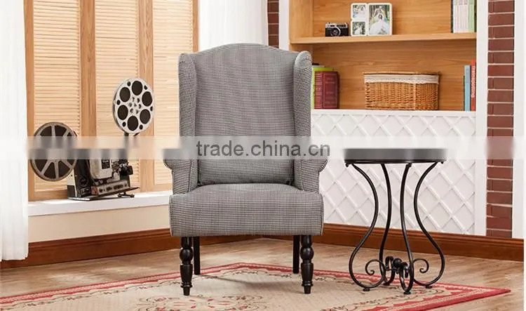 fabric fashionable Retro comfortable sofa chair Y463