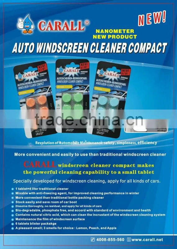 Colorful Liquid Car Care Washer Efficiency Health Safety Environment Friendly Simpleness Anto Windshield Glass Cleaner