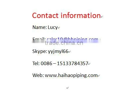 pipe fittings butt welded seamless carbon steel reducer