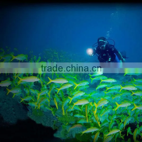 5 mode IP68 deep sea super bright diving equipment cree led diving led flashlights