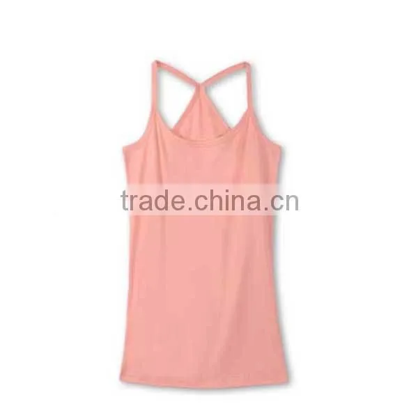 women blank tank top, modal soft blank tank top, pink blank tank top for lady, multi color blank tank top (lyt080017)