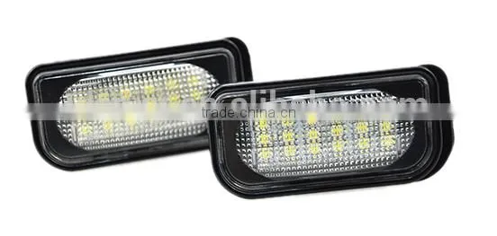 China manufacturer led automotive lighting W203 4D Sedan LED License Plate Lamp led license lights