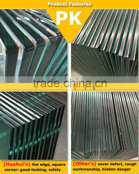 export 12mm clear toughened glass price