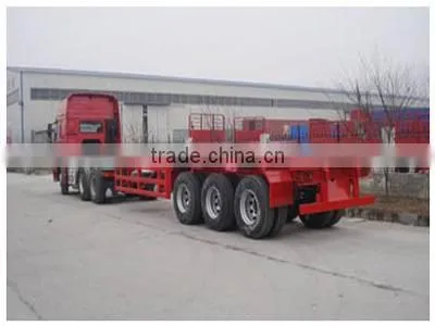 SINOTRUK HOWO flatbed trailer with container lock