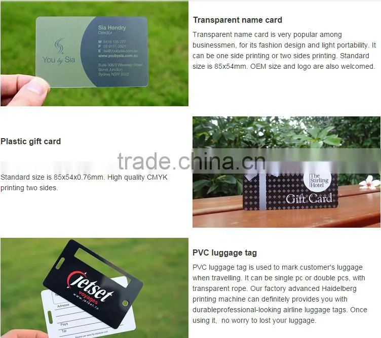 Customized Printing id card
