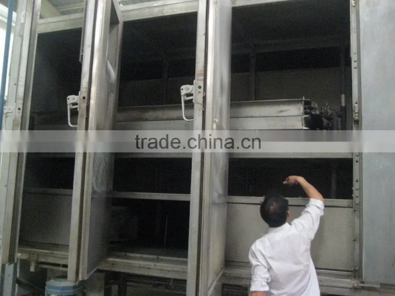 Seaweed mesh belt dryer
