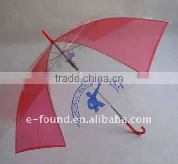 Transparent PVC Rain Umbrella