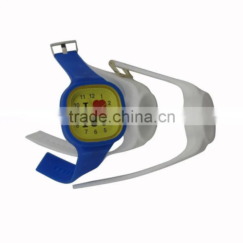 Fashion silicone jelly watch