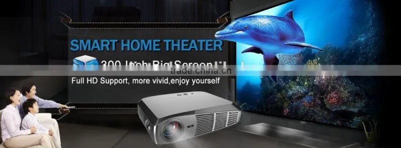 Both OEM and ODM available 4Kx4K Smart Projector RK3288 20Core: 4 Core CUP + 16 Core GPU, ARM Cortex-A17 CPU with up to 1.8GHz