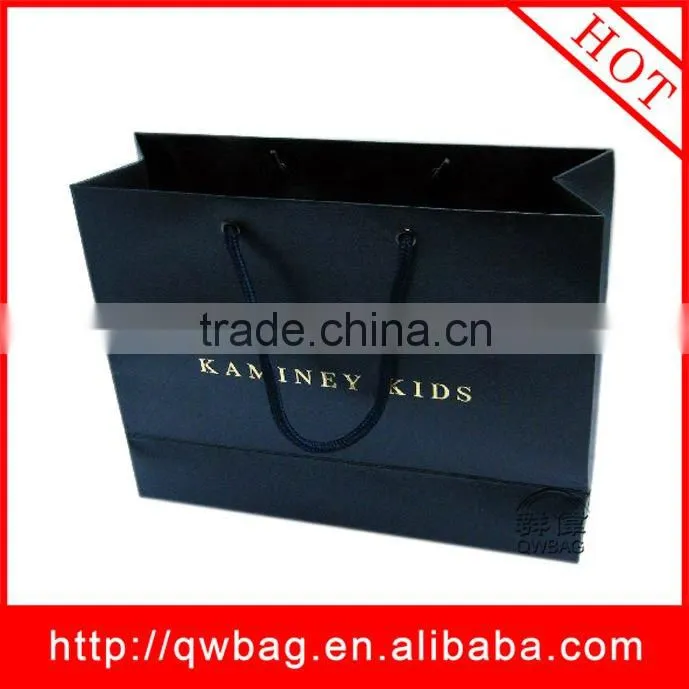 cheap coated brown printable paper bag