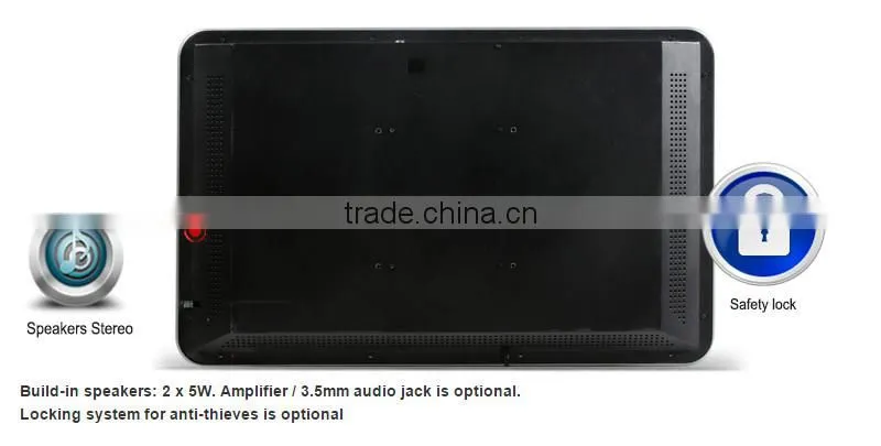 32inch lcd video wall with windows os wall mount lg lcd tv Advertising player mall kiosk