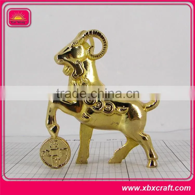 3D Resin Custom Horse Figurine with Custom Plated