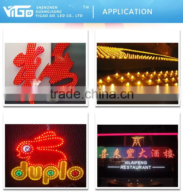waterproof smart pixel rgb led module with IC1903/2811/2801 for advertising