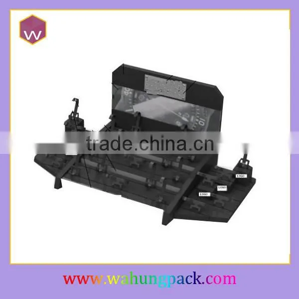 Custom 6 Slots Watches Display Stand/Wall Display For Watches Wholesale