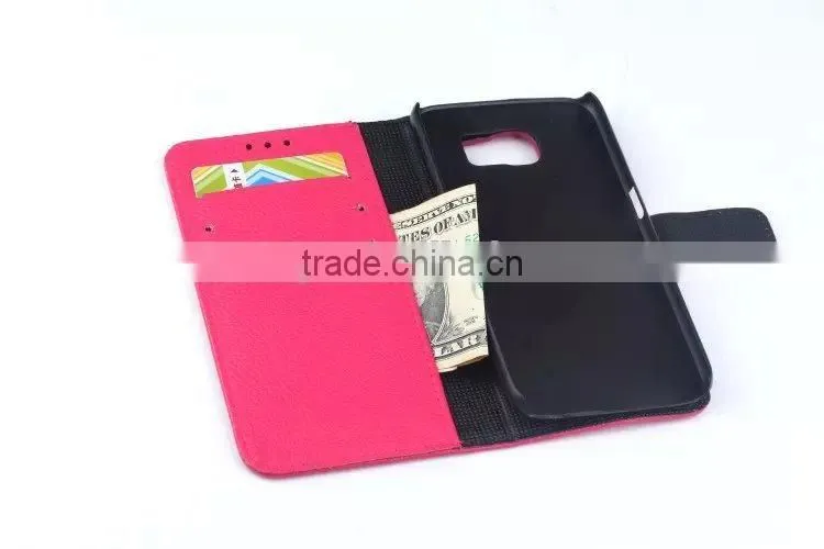 Leather Filip cover for galaxy s6