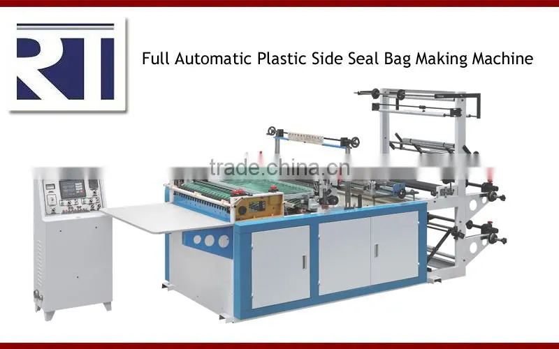 Full Automatic Plastic Side Seal Bag Machine