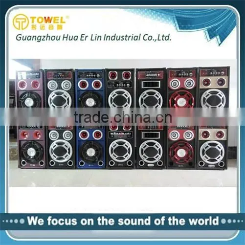 2015 hot sell monitor speaker active 2.0 speaker computer home audio system portable