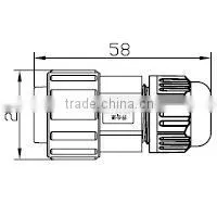Large Series, Push Lock Type, IP67&IP68, Waterproof Connector