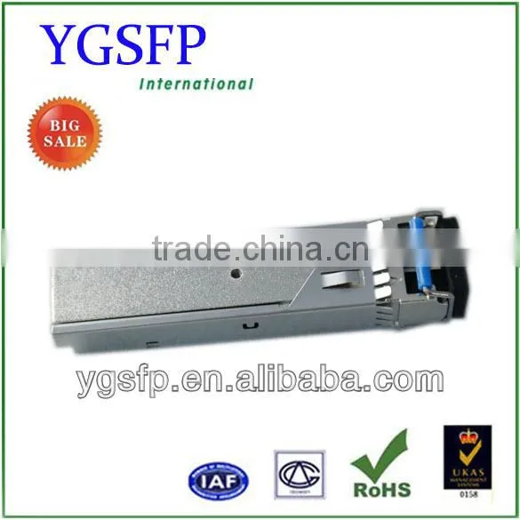 100% Original 1000Base-Tx SFP Transceiver 1310nm 40KM CWDM 1.25G SFP Module.