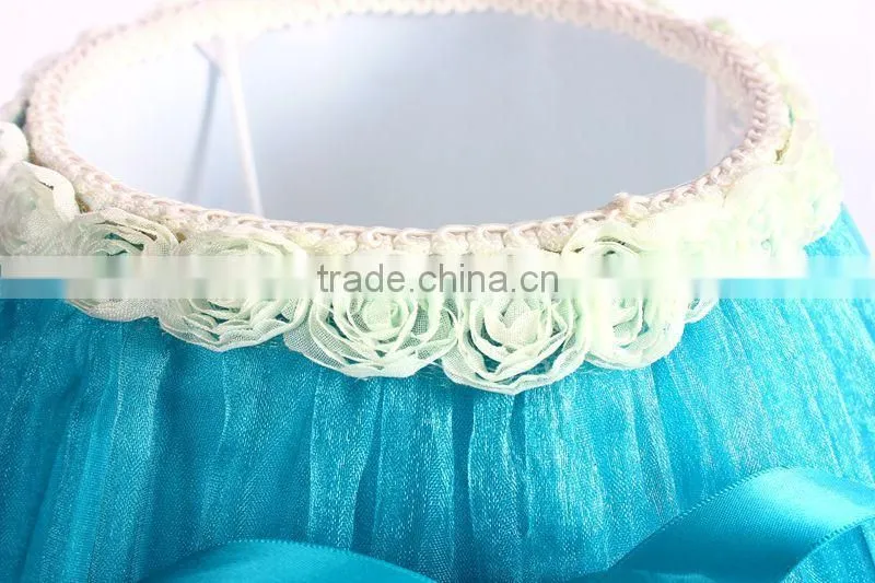 Wholesale blue table lamp Home decor Reading lighting Table lamp resin crafts