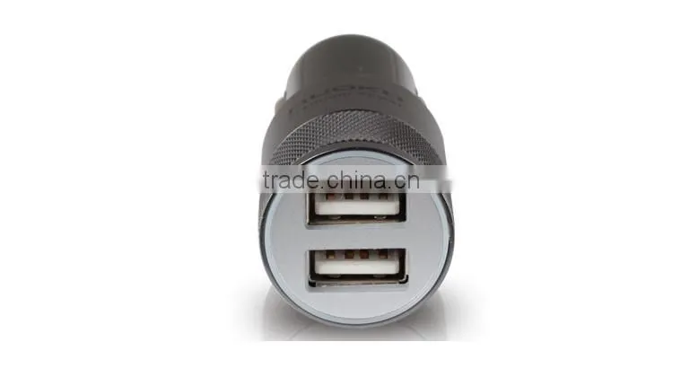 2.1A Dual USB Port Car Charger For IPhone 6 /Plus/5S /IPad/Air/Mini/Samsung /Galaxy s5/ Nexus/HTC