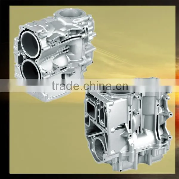 A380 Die Cast Aluminum Outboard Motor Casing Lower