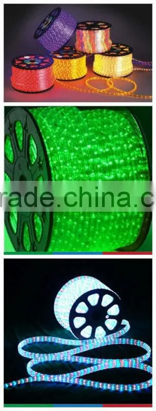Underwater color changing led rope light
