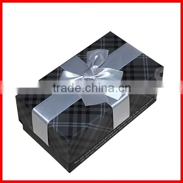2014 New Style Men Hot Sale Custom Paper Handkerchief Gift Box Packaging