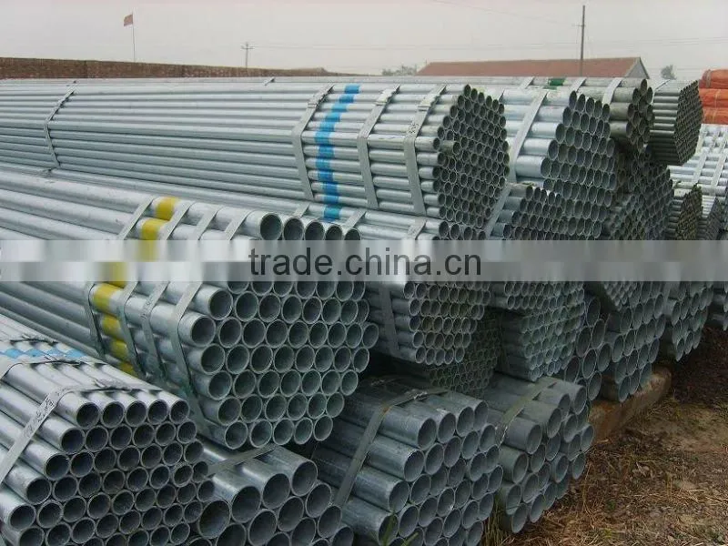 ASTM A500 GR,B galvanized rectangular steel pipe price list