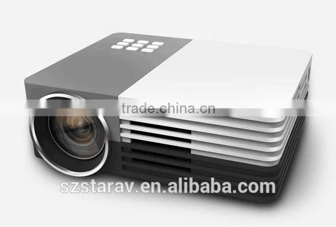 GM50 mini lcd LED Projector AV USB2.0 HDMI VGA SD multimedia projector