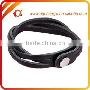 2016 Custom new popular leather bracelet