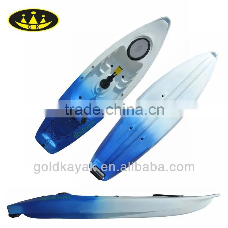new Single sit on top fishing kayak with wheel