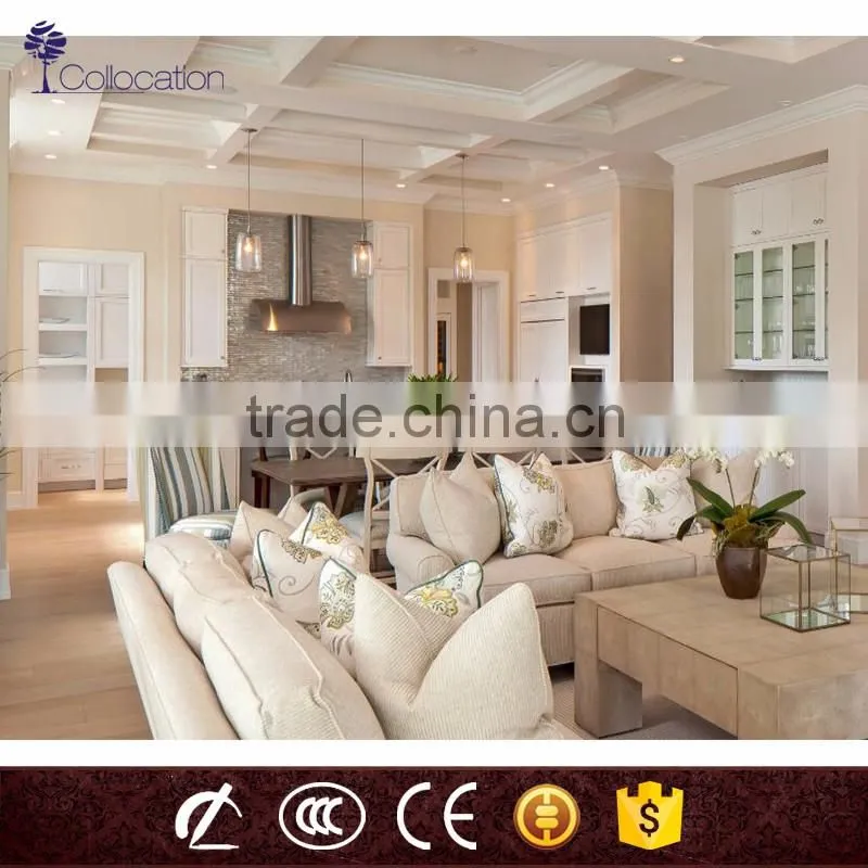 2015 European style Luxury solid wood simple designs accessories kitchen cabinet