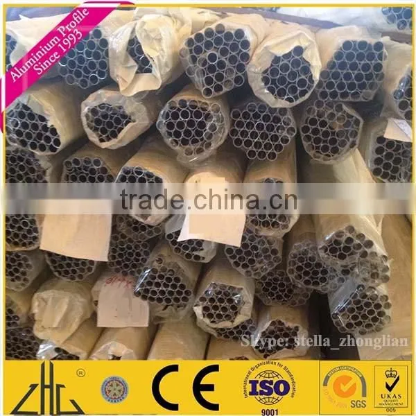 Wow!!Aluminium tube price size/ powder coated 10mm, 9mm, 7.9mm dia aluminium pipe 0.8 thick- walled aluminium tube for camp beds