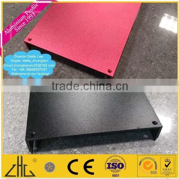 Wow!! stair edging aluminium profile factory / CNC machining aluminum tube bike frames extrusion/ anodized aluminium base laptop