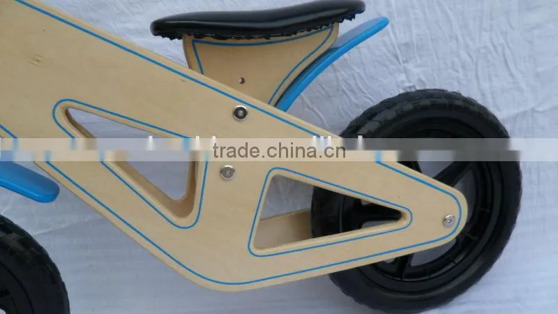 Baby wooden balance bike for sale/ baby wooden walking bike