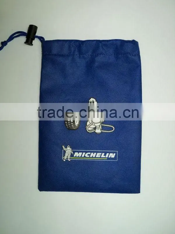 smart and cheap non-wove drawstring bag + drawstring purse below usd0.5