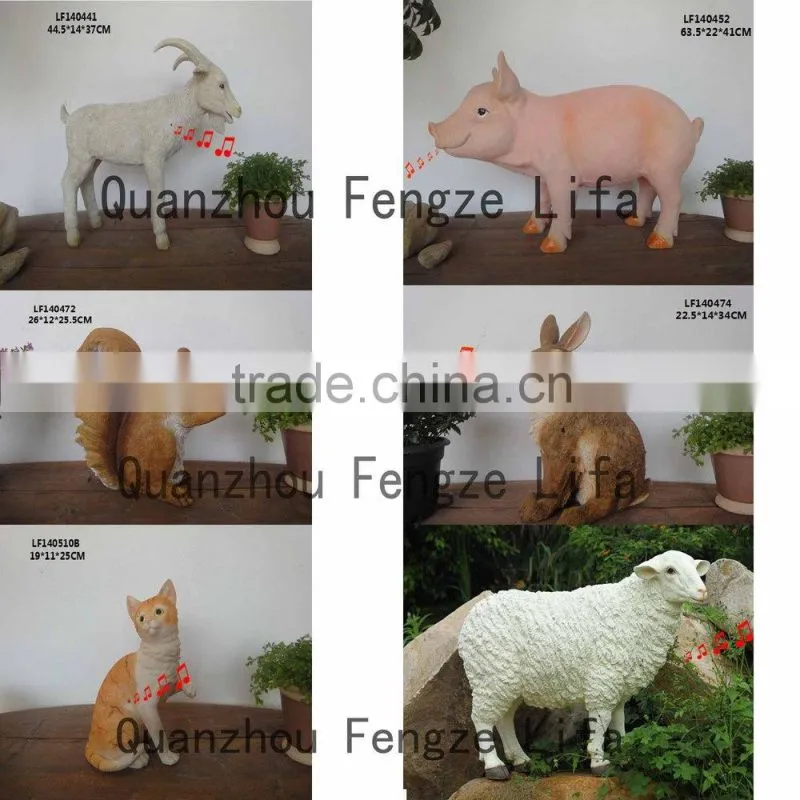 big size resin true-life animal fowl animal wild animal