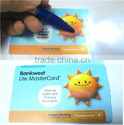 Promotional LED keychain/key ring