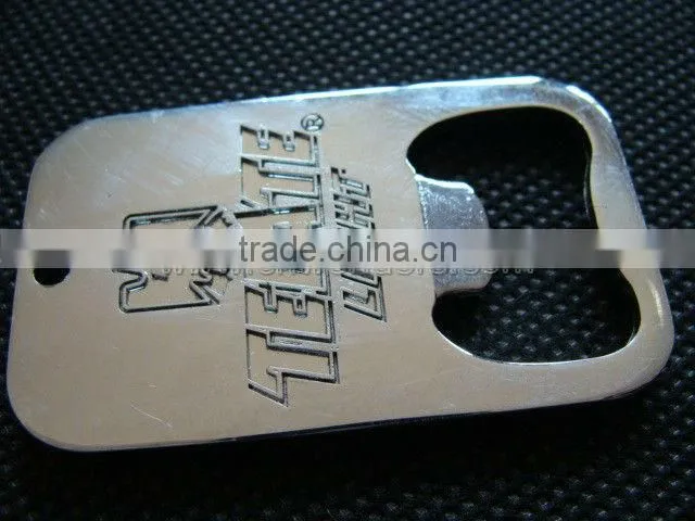 Hot selling custom promotional bottle opener keychain